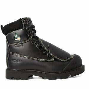 NEW ROYER men's agility work boots in black